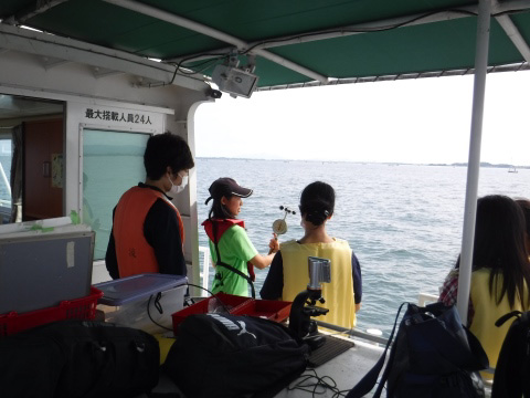 京都府立桃山高等学校 SSH事業実習講座「琵琶湖を探る」を実施しました 滋賀大学教育学部